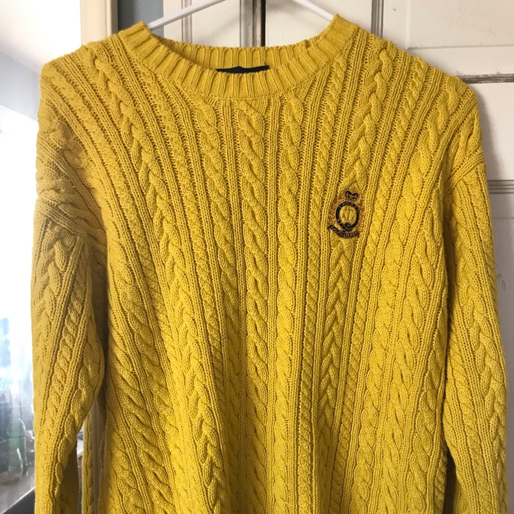 Ralph Lauren yellow sweater